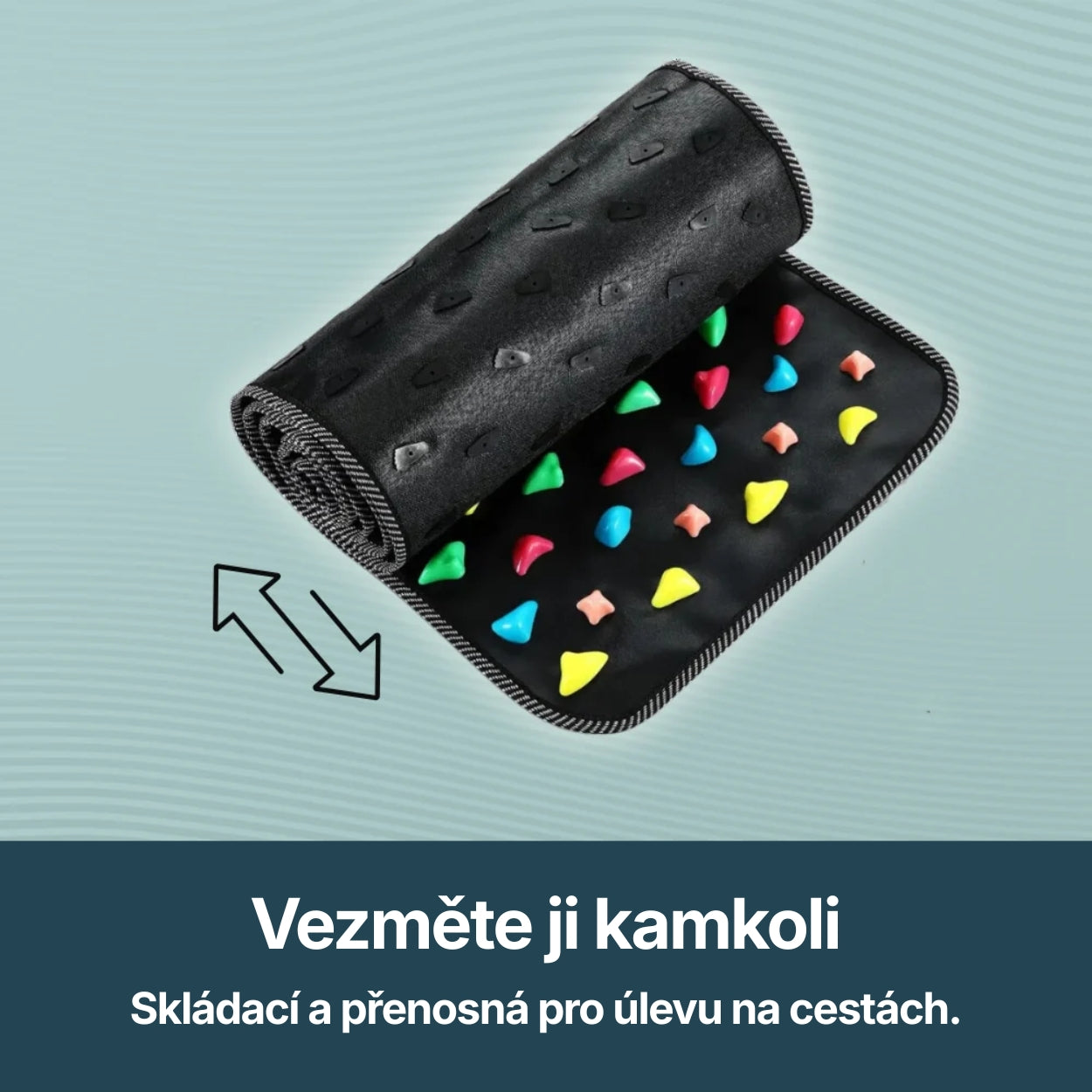 TherapyBoss™ - Akupresurní kamínková podložka