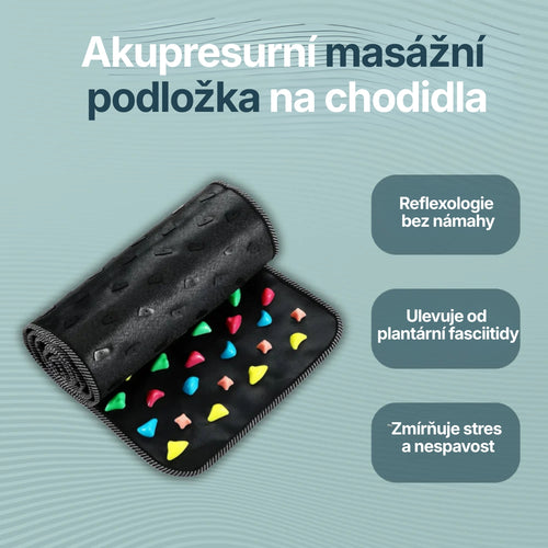 TherapyBoss™ - Akupresurní kamínková podložka